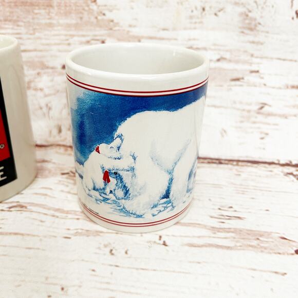 COCA COLA Vintage Y2K 2000 Coffee Tea Mugs - Picture 8 of 9